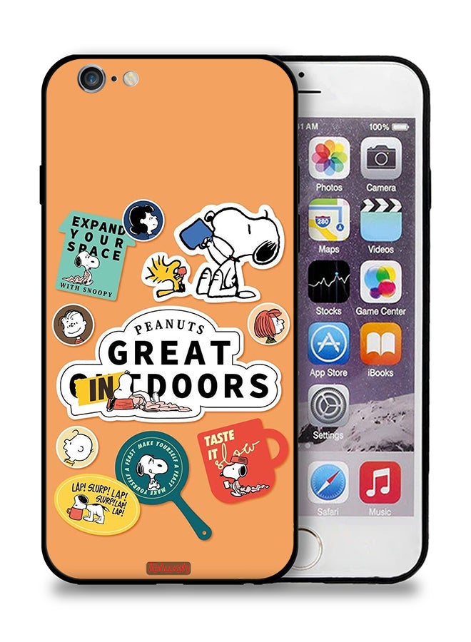 Tolwak Apple iPhone 6/6s Protective Case Peanuts Stickers - Image 1