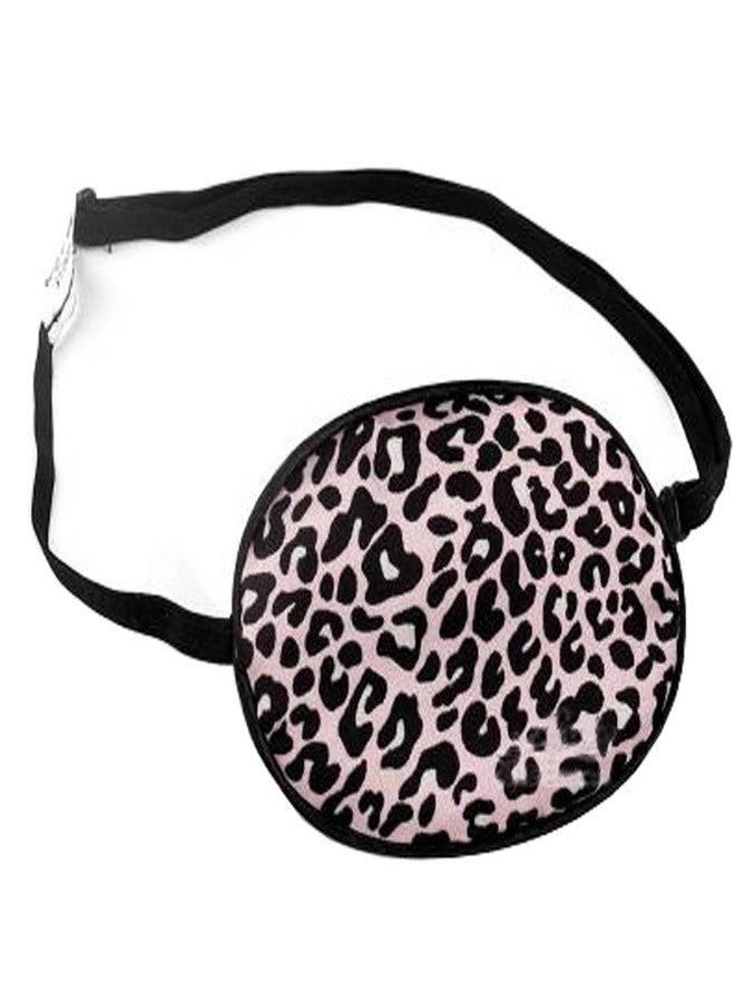 Blancho Bedding Adult Kids Amblyopia Strabismus Lazy Eye Adjustable Soft Pirate Eye Patch Single Eye Mask for Adults, Brown Leopard - Image 1