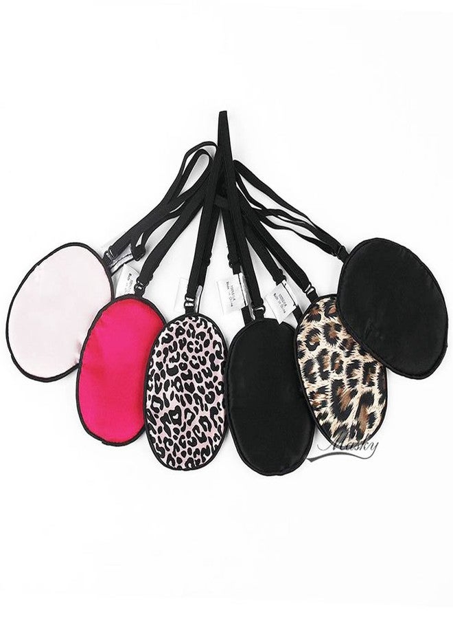 Blancho Bedding Adult Kids Amblyopia Strabismus Lazy Eye Adjustable Soft Pirate Eye Patch Single Eye Mask for Adults, Brown Leopard - Image 2