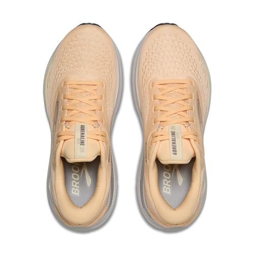 Brooks Women’s Adrenaline GTS 24 Supportive Running Shoe - Sherbert/Oyster/Sylvan - 7 Medium - Image 5