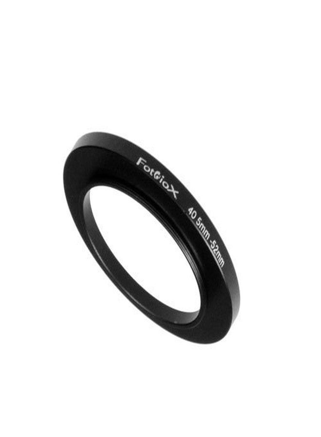 Fotodiox Metal Step Up Ring Filter Adapter, Anodized Black Aluminum 40.5mm-52mm, 40.5-52 mm - Image 2