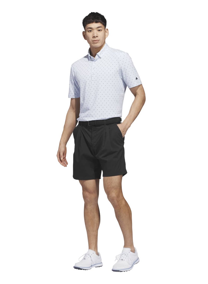 Adidas Ultimate365+ Mirco Print Polo Shirt - Image 3