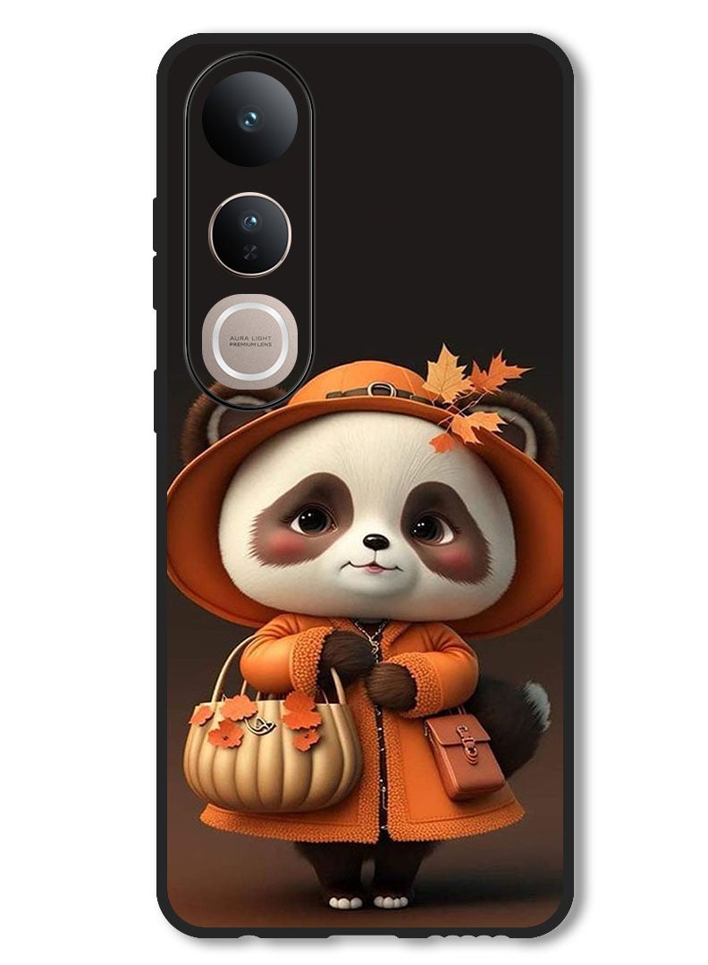 Theodor Case Compatible with Vivo V50 Lite Protection Shockproof Bumper Cover Panda Lady - Image 1