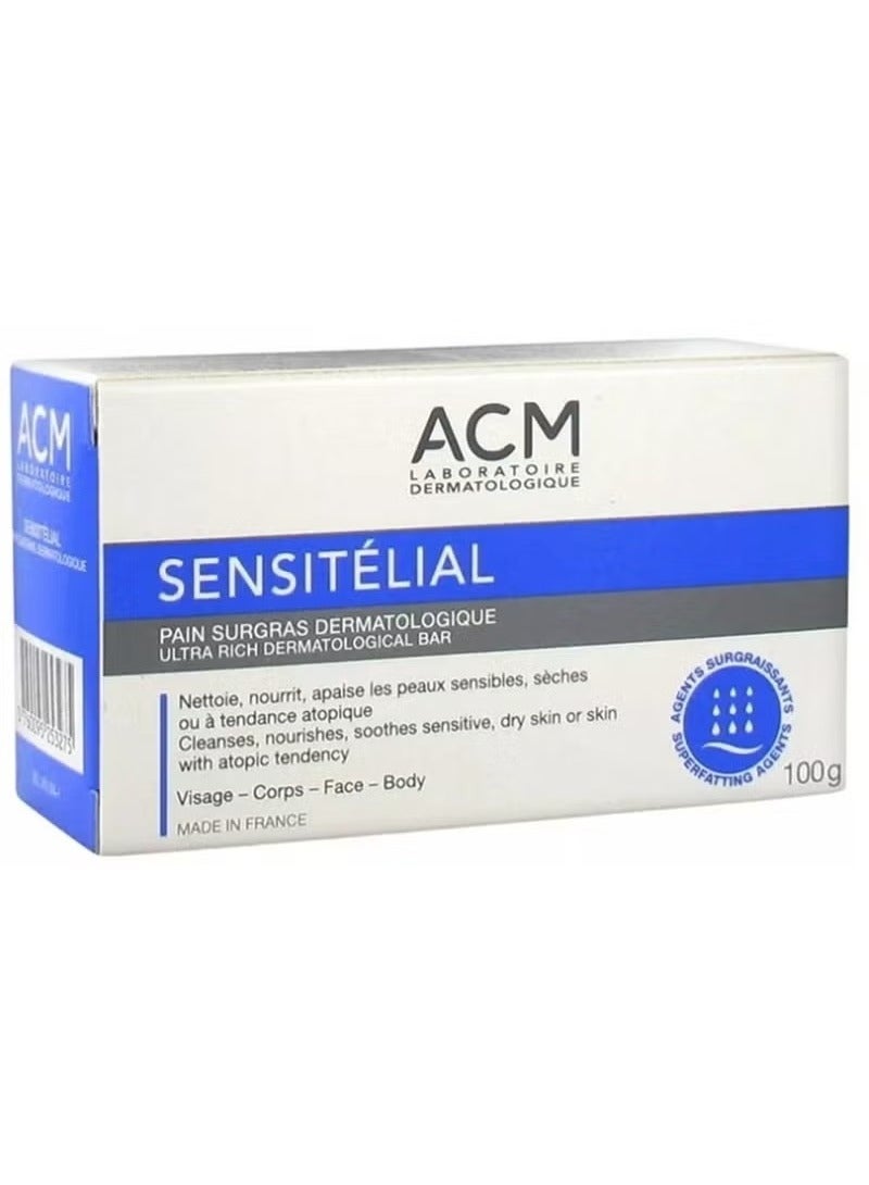اي ام سي ACM Laboratoire dermatologique Sensitélial Dermatological Surgras قالب 100 جرام - Image 1