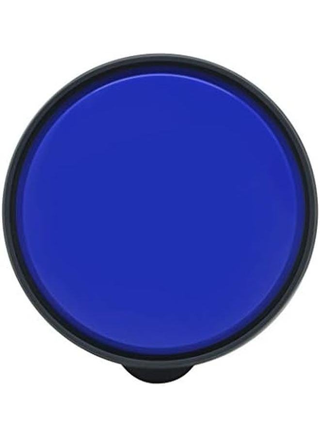 RAJ - Steel Storage Bowl With Blue Plastic Lid 12 Cm - Image 1