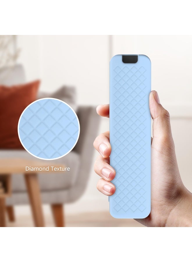 Soft Case Compatible with LG AKB76044412 Anti-Drop and Anti-Collision, Elastic Silicone Lightweight Shockproof Remote Protective Cover (Blue) - Image 5