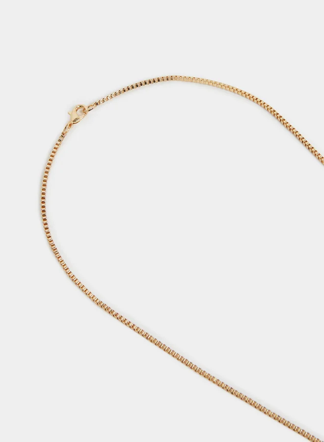 Styli  Golden Pendant Necklace for Women | Best Price UAE
