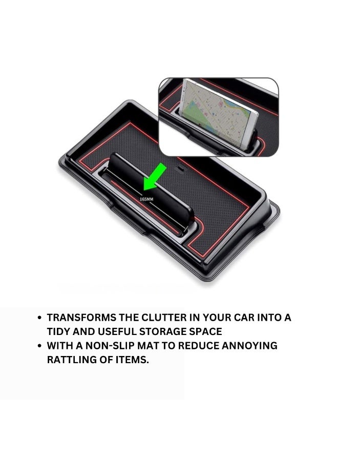  تي ار اكس اوتو صينية لوحة تحكم TRX AUTO مع حامل هاتف لموزوكي جيمني 2019 إلى 2024 | منظم السيارات |ملحقات سوزوكي جيمني 2024 - Image 5