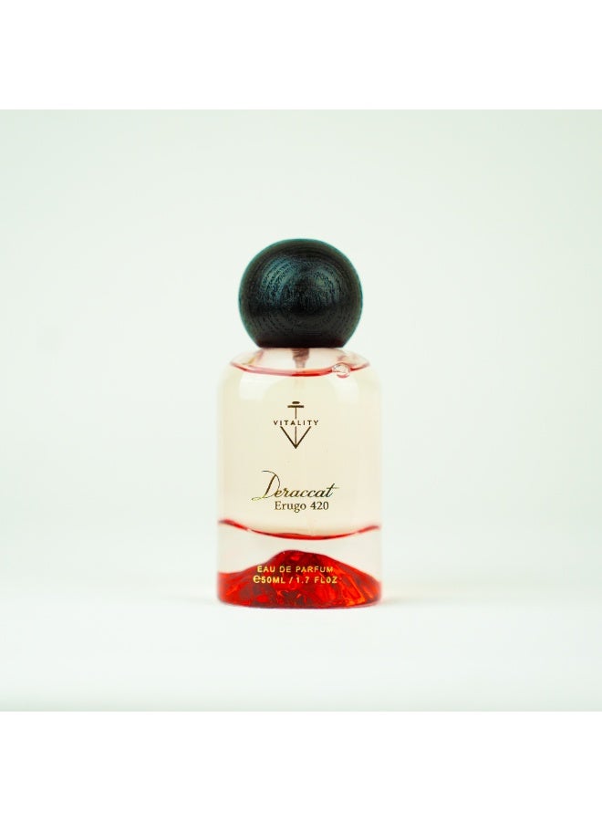 Vitality Deraccat Erugo 420 Eau De Parfum for Unisex - 50 ml - Image 1