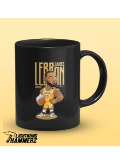 LIGHTNIING HAMMERZ LIGHTNIING HAMMERZ Lebron James Printed Coffee Mug Basketball Print Coffee Mugs 330ml Microwave Dishwasher Safe  - Image 4
