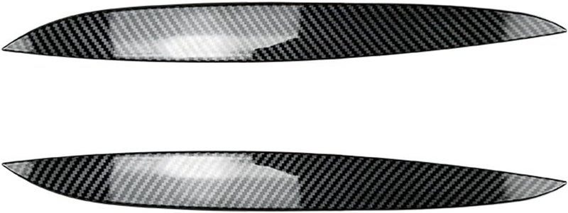 QASULER Headlight Eyebrow Eyelids Cover Trim - Image 1
