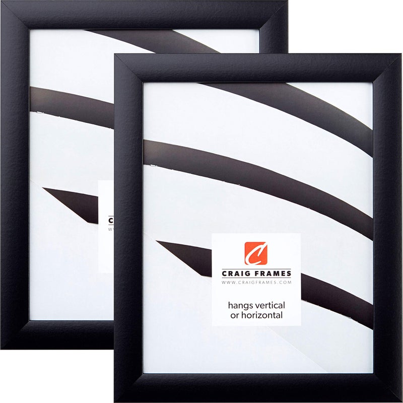 Craig Frames 1WB3BK 24 x 36 Inch Picture Frame Black Set of 2 - Image 1