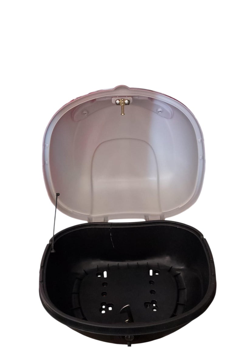 28L Motorcycle Rear Trunk Box, Large Waterproof Storage Bag with 2 Keys - Image 3