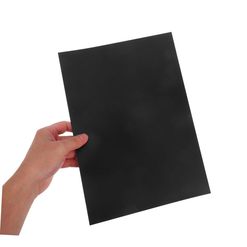 Frosted PVC Plastic Sheets 10Pcs Rigid Film For Crafts Card Making Framing Home Decor - Image 4