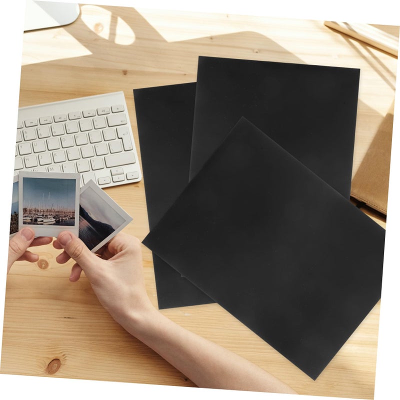 Frosted PVC Plastic Sheets 10Pcs Rigid Film For Crafts Card Making Framing Home Decor - Image 5