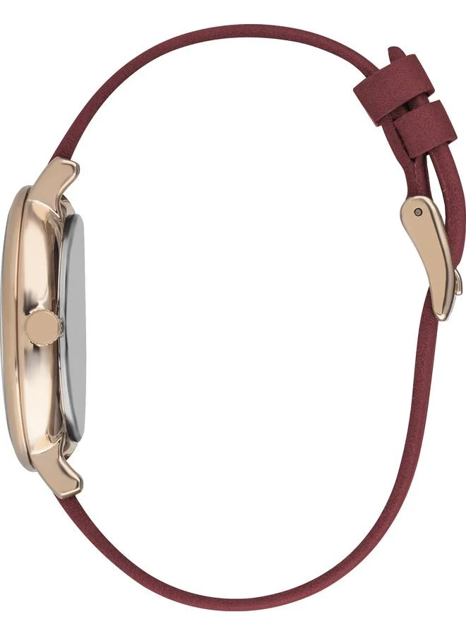 Slazenger Women's Leather Multi Function Watch SL.9.6544.4.03 - 36 mm