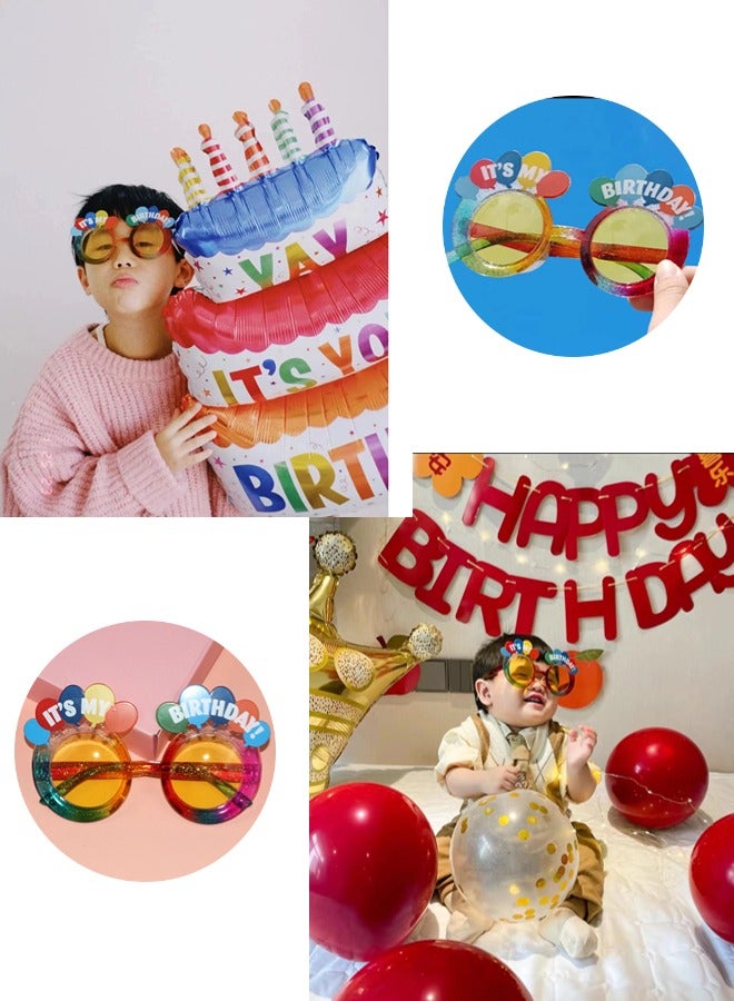 شيبشيب نظارات الحفلات المضحكة لأعياد الميلاد للرجال والنساء والأطفال، نظارات الشمس الزي الأزياء لحفلات المسبح والشاطئ، حفلات أعياد الميلاد - Image 3