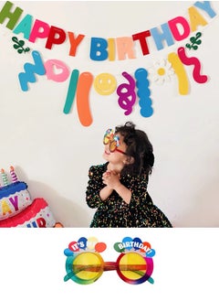 Multicolour Birthday Party Glasses