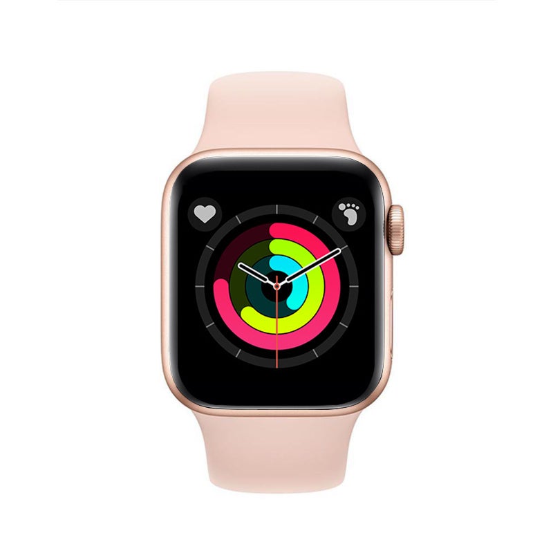 New 2021 Kudo Mart Android Smart Watch Fitness Tracker Heart Rate Monitor Wristwatches for Android and iOS iPhones (KMX8 44mm ) - Image 1