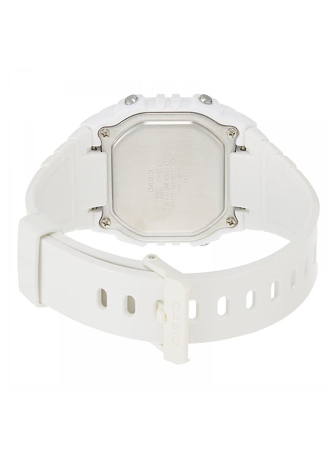 CASIO Women Classic Digital Watch W-215H-7A2VDF - 44 mm - White - Image 2
