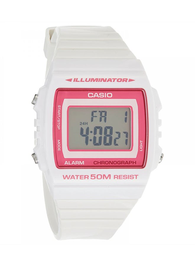 CASIO Women Classic Digital Watch W-215H-7A2VDF - 44 mm - White - Image 1