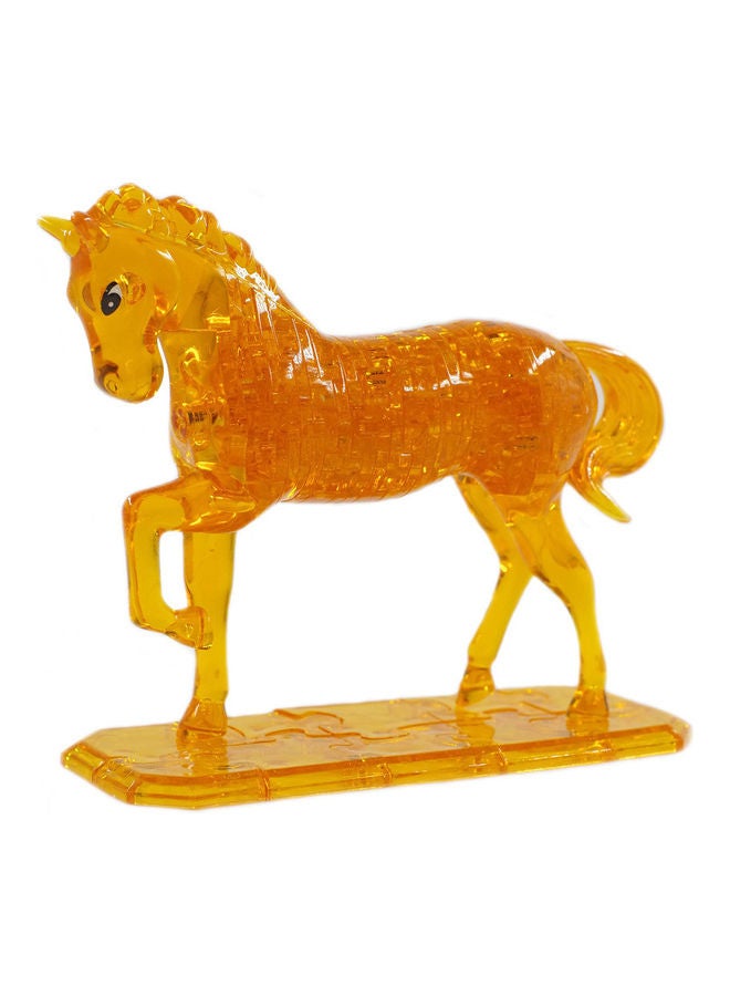 مجموعة بازل كريستال بتصميم حصان ثلاثي الأبعاد - Image 1