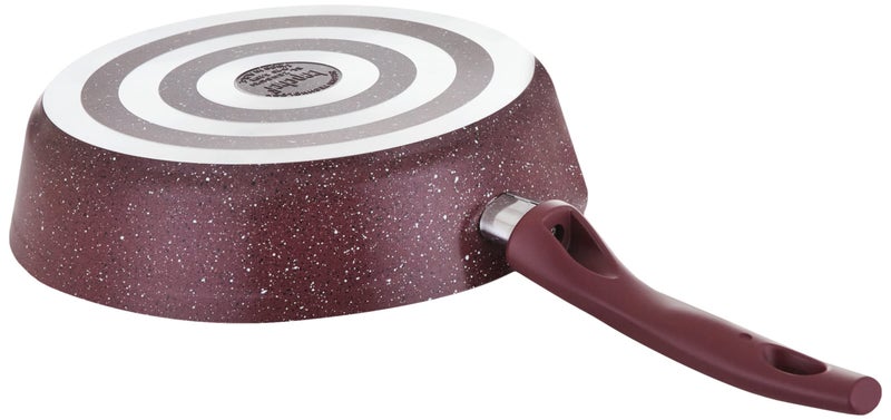 Top Chef granit saute pan size 26 burgandy - Image 4
