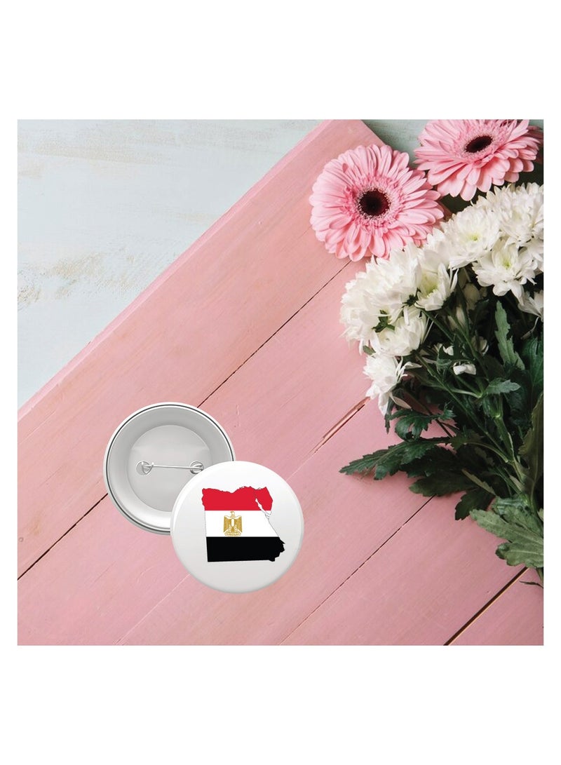 شارة اليوم الوطني لمصر - شارة العلم لليوم الوطني - مثالية لعيد استقلال مصر - مثالية لحقائب الظهر والسترات  - Image 4