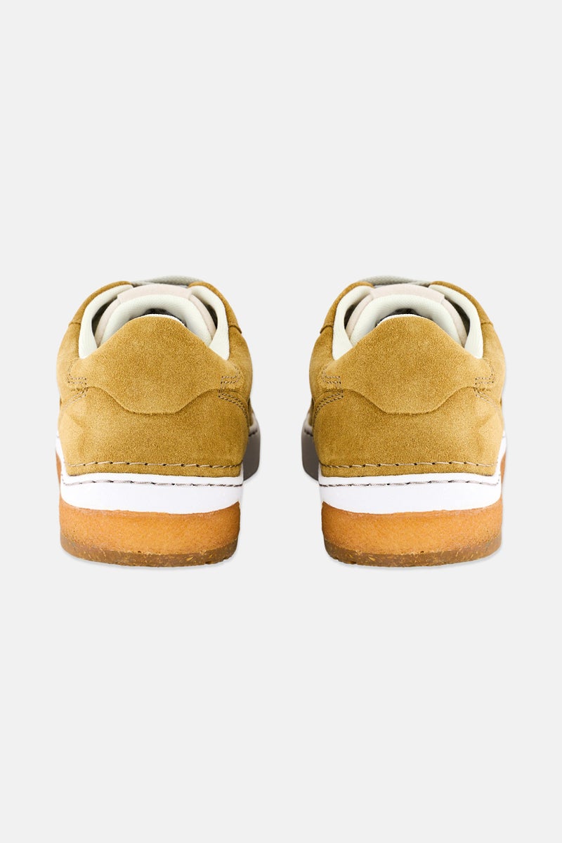 clarks Men Craft Court Lace Up Shoes, Khaki - Image 2