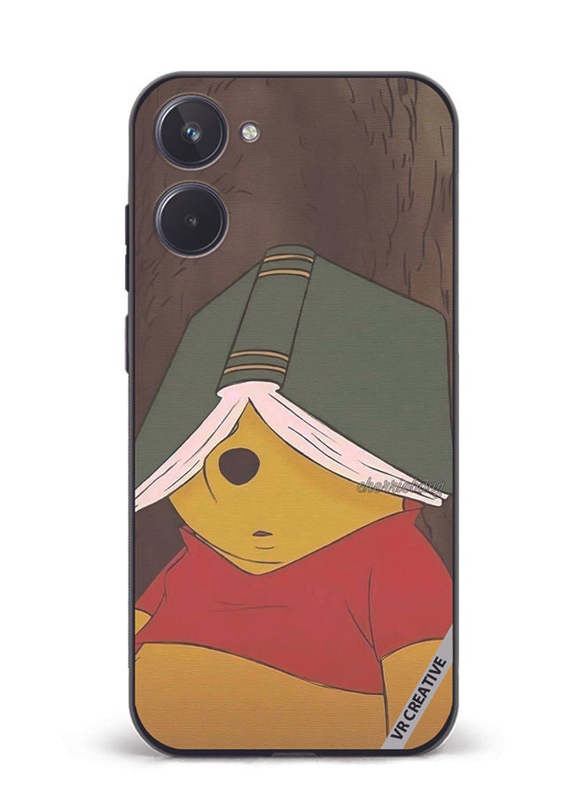 VR CREATIVE Protective Case Cover For Realme 10 Pooh Design Multicolour - Image 1
