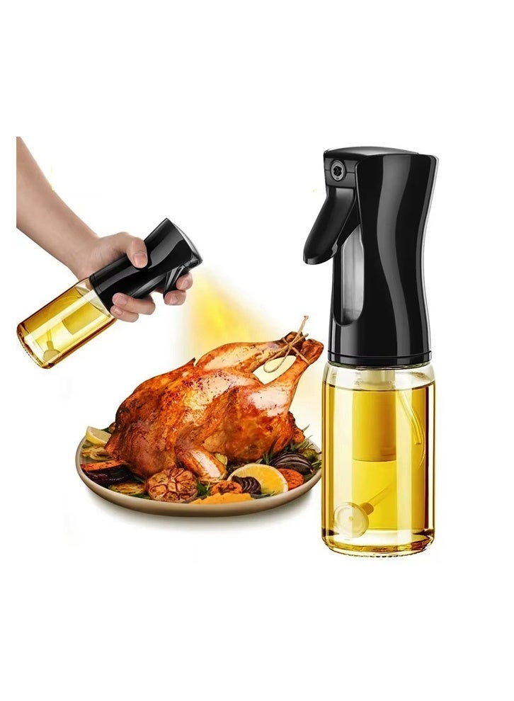 SAKOON Oil Sprayer for Cooking, Olive Oil Sprayer Mister, Olive Oil Dispenser Bottle for Kitchen, Olive Oil Spray Bottle, Olive Oil Spray for Salad, BBQ, Kitchen Baking, Roasting 220ML. - Image 1