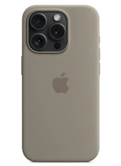 Silicone iPhone 15 Pro Silicone Case With MagSafe -Terracotta  - Image 1