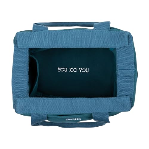 Soolla Studio Bag: Pottery Tool Bag & Craft Storage, Art Supply Organizer, Washable Tote, Knitting Yarn, Crochet Projects, 30 Pockets, 20+ Canvas Colors, Gift For Artists & Teachers (Aquamarine) - Image 5
