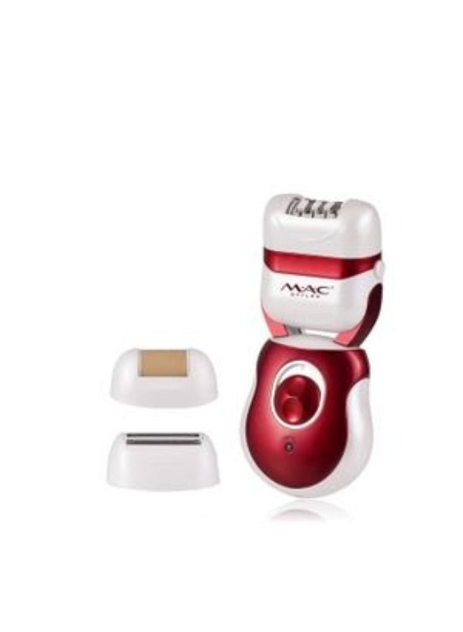 ماك ستايلر ماكينة إزالة الشعر 3 في 1 قابلة لإعادة الشحن – إزالة غير مؤلمة وعناية كاملة للسيدات - Image 1