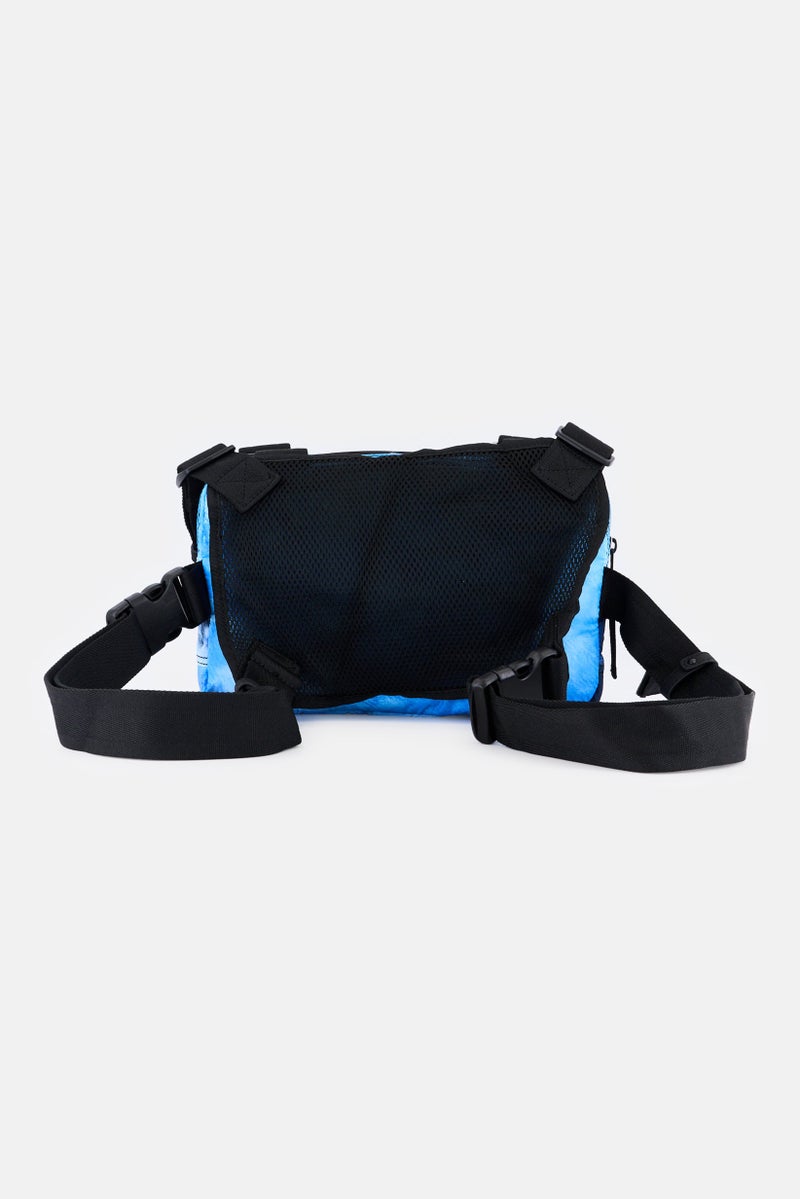 DIESEL حقيبة كتف ملونة للرجال بتصميم تداخل الألوان - Image 3