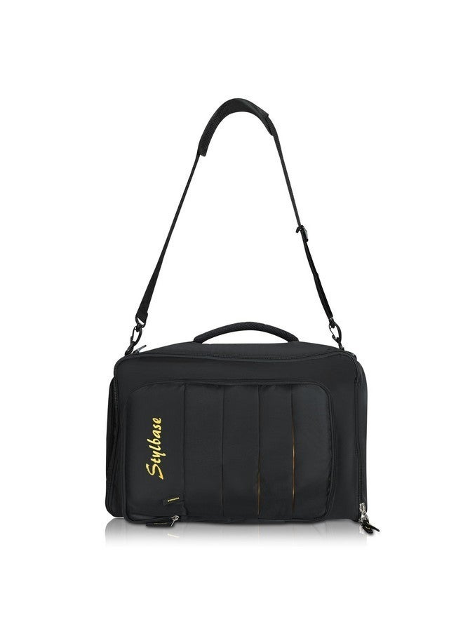 Stylbase 44L Water Proof Backpack Duffle Heavy Duty Convertible Duffle Bag with Backpack Straps for Gym, Sports, Travel, Black - Image 5