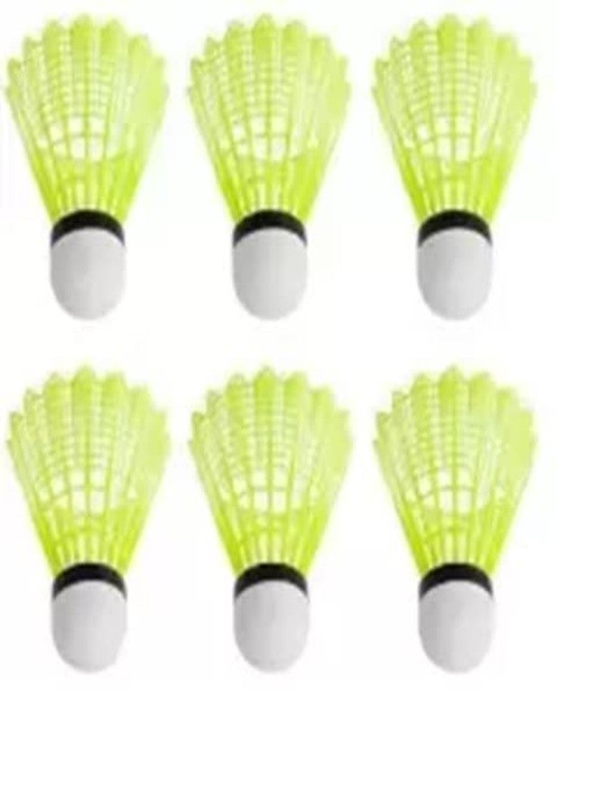 Spanco Badminton Shuttlecocks, Badminton Shuttlecock Pack of 6, Stable and Sturdy High Speed Badminton Shuttles, Training Shuttlecock for Indoor and Outdoor Sports - Image 2