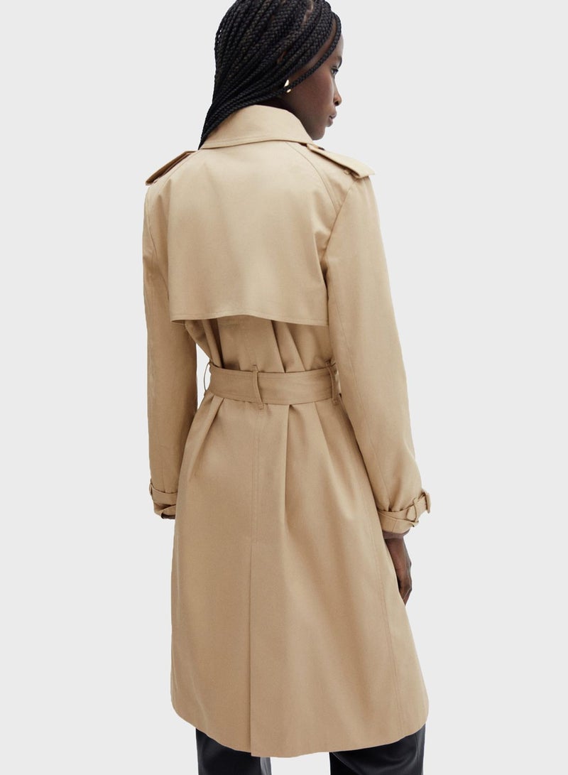 MANGO Classic Trench Coat  - Image 2
