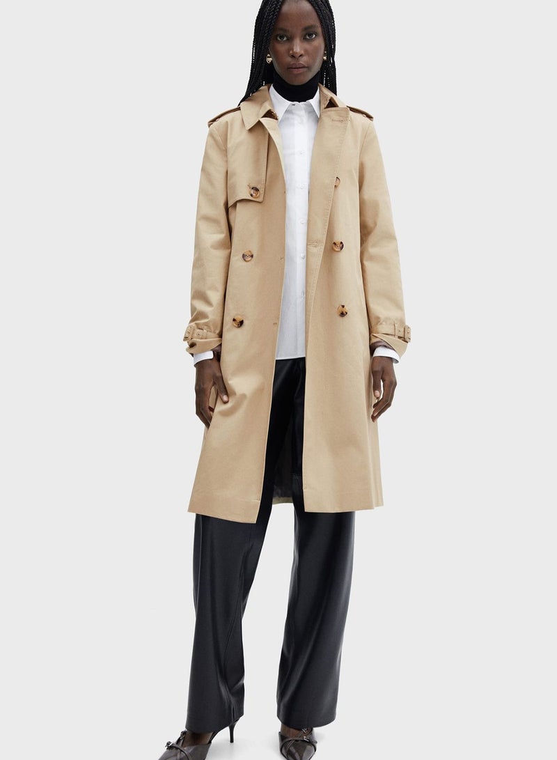 MANGO Classic Trench Coat  - Image 5