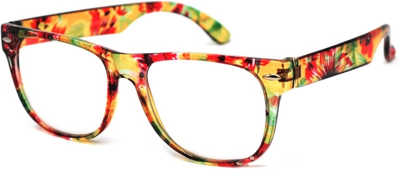 OWL Kids Clear Lens Colored Glasses Protect Child's Eyes from UVB UVA - Image 1