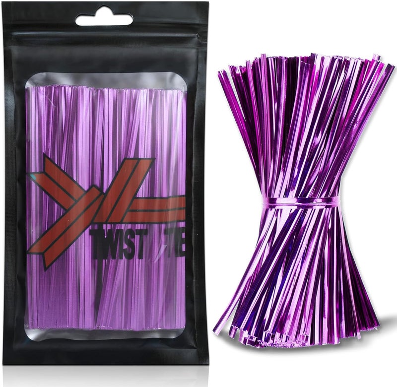 AxiyanX رباطات التواء 4 بوصات للأكياس (أرجواني) - Image 1