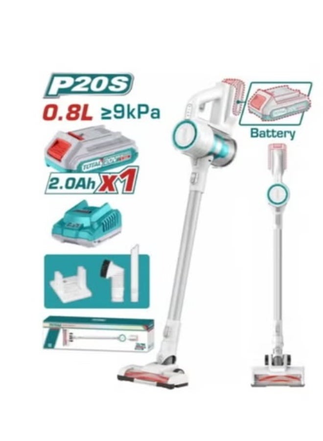 توتال مكنسة بالبطارية  20 فولت 1 بطارية و شاحن توتال