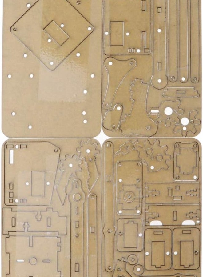4-Dof Tank Robot Chassis u0026 Mechanical Arm for , DIY Assembled Robotic Arm Kit for Kids u0026 Adults - Image 4