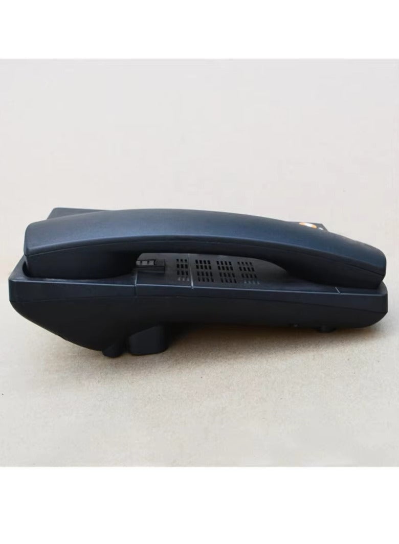 مايكروبلس هاتف سلكي كبير الأزرار، هاتف أرضي سلكي للمنزل مع خاصية إظهار هوية المتصل، مكبر صوت حر اليدين، شاشة LED، اتصال سريع، أسود، Ps-4728 - Image 1