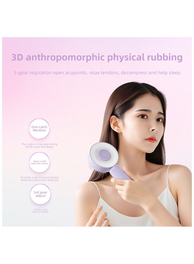 PANDA JOJO Upgrade Hair Oil Applicator, New Third Generation Electric Hair Massager for Hair Growth, Oil Applicator Scalp Massager, IPX7 Waterproof Electric Scalp Massager - Image 2