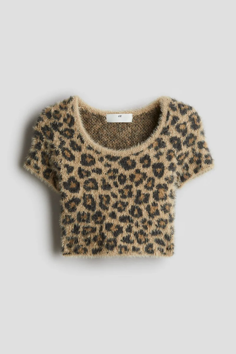 H&M Fluffy-Knit Top