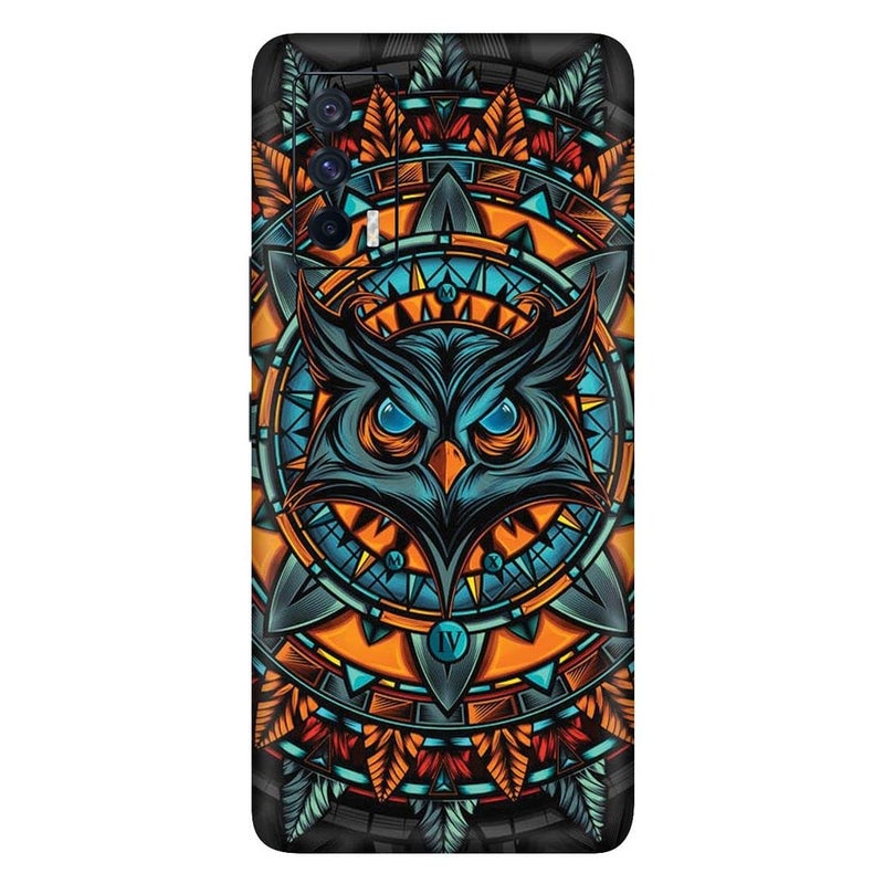 FCS Printed Back Skin for Vivo IQOO 7 5G, Matte Finish (Not Back Case) Pattern-D-09 - Image 2