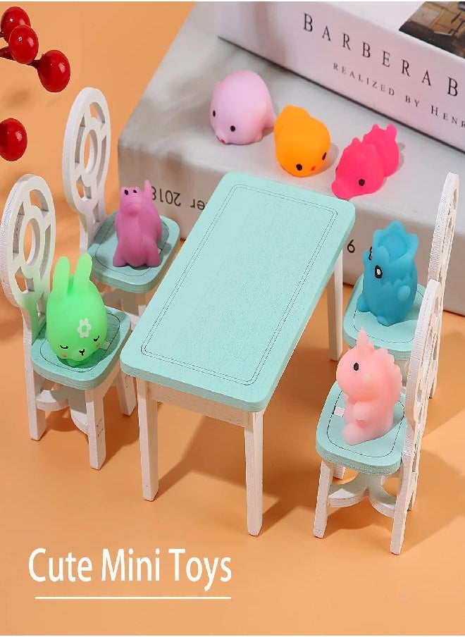 Bingcute 72 pcs Mochi Squishy Toys, Kawaii Squishy Animals for Party Favors Classroom Prize Pinata Easter Fillers Fidget Toys Pack Bulk Squishies Toys Gifts for Boys and Girls Christmas Stocking Valentines  - Image 3