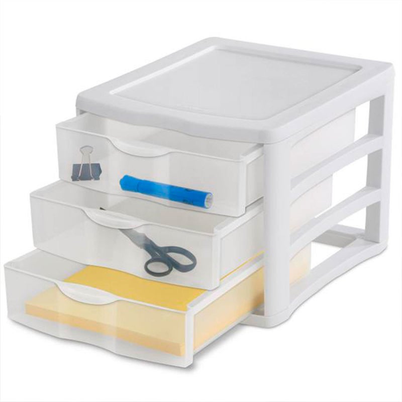 Sterilite ClearView 3 Storage Drawer Organizer - Image 5