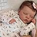 KOKOMANDY 18 inch Lifelike Reborn Doll Full Body Silicone Girl Sleeping Newborn Baby Dolls Realistic Babies Looks Life Like Baby Cute Dolls Closed Eyes for 6 Year Old Girls Gifts - Image 2